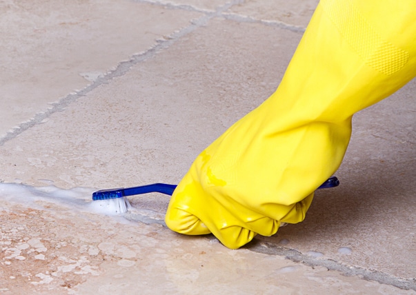 cleaning tile grout in your Southlake home